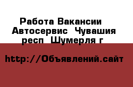 Работа Вакансии - Автосервис. Чувашия респ.,Шумерля г.